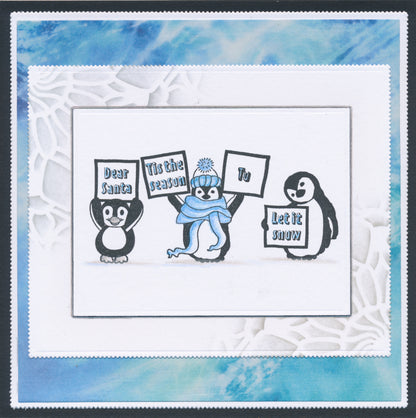 Penguins, Letterboxes, Billboards & ABC A5 Stamp & Mask Trio