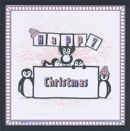 Penguins Letterbox ABC A5 Stamp & Mask Set