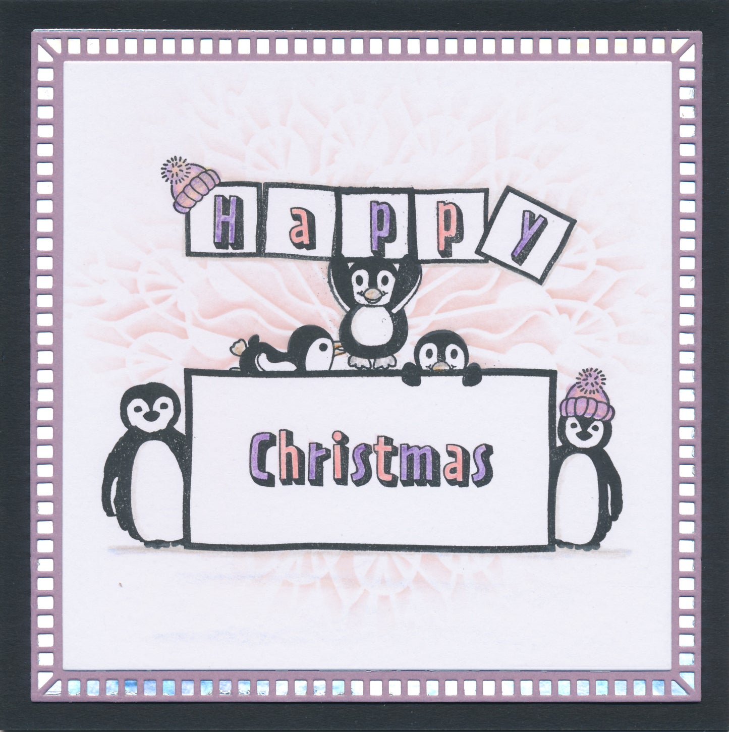 Penguins & Billboards A5 Stamp & Mask Set