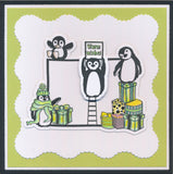 Penguin Letterbox Outline Die Set