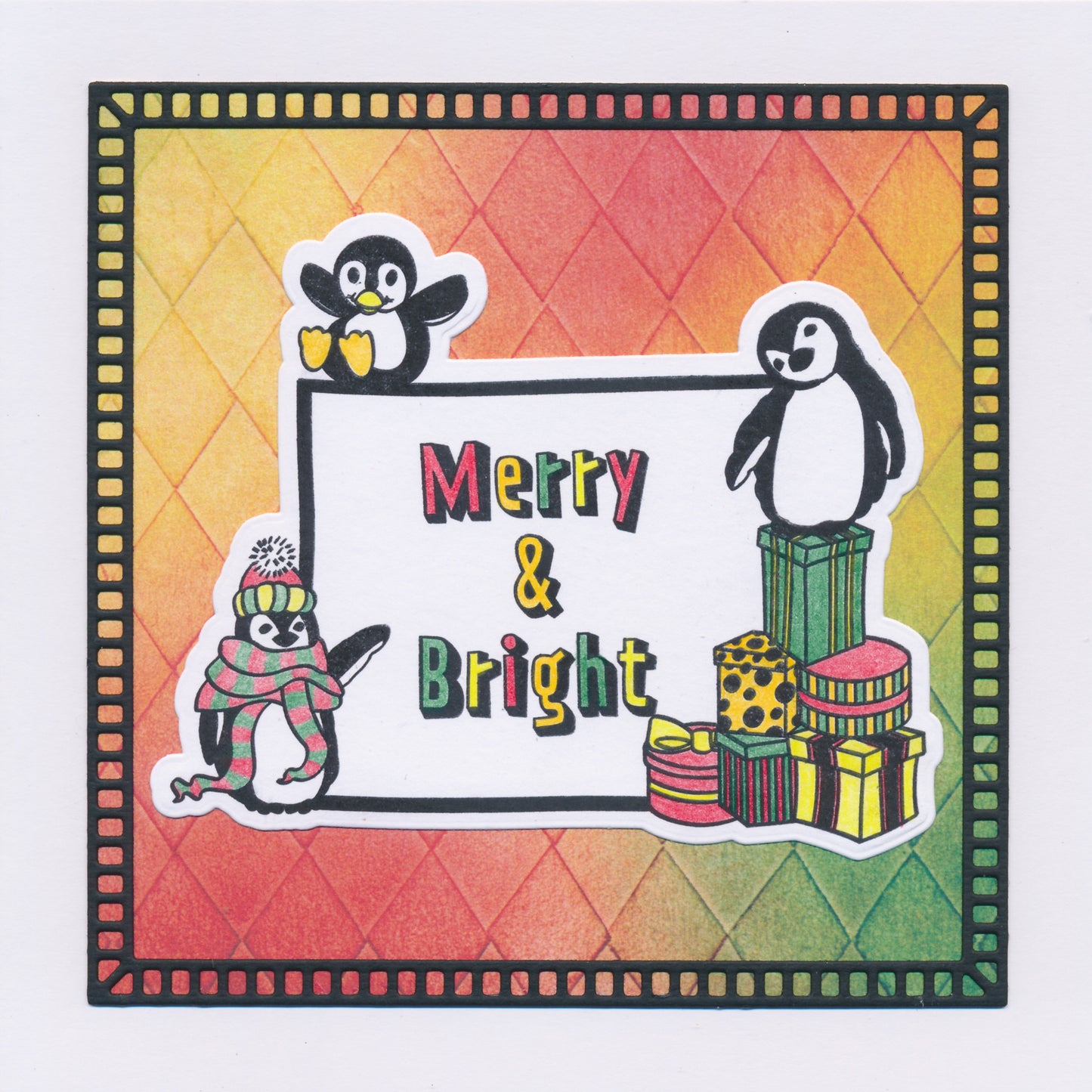 Penguins, Letterboxes, Billboards & ABC A5 Stamp & Mask Trio