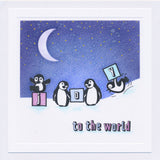 Penguins & Letterboxes A5 Stamp & Mask Set