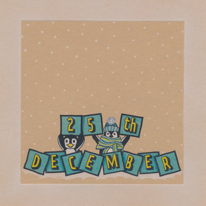 Penguins & Letterboxes A5 Stamp & Mask Set