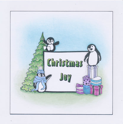 Penguins, Letterboxes, Billboards & ABC A5 Stamp & Mask Trio