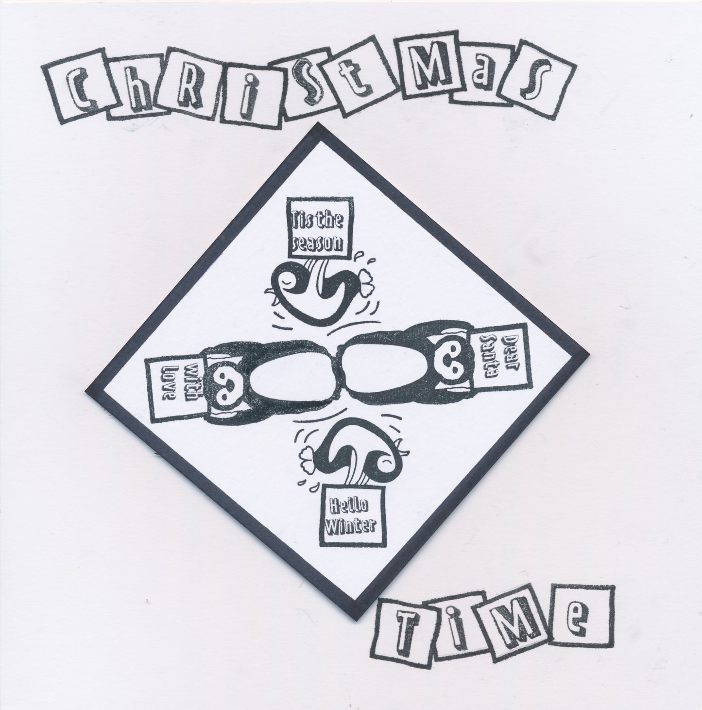 Penguins, Letterboxes, Billboards & ABC Stamp, Mask & Die Collection