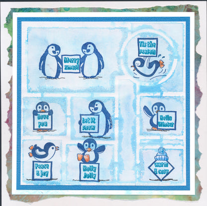 Penguins, Letterboxes, Billboards & ABC Stamp, Mask & Die Collection