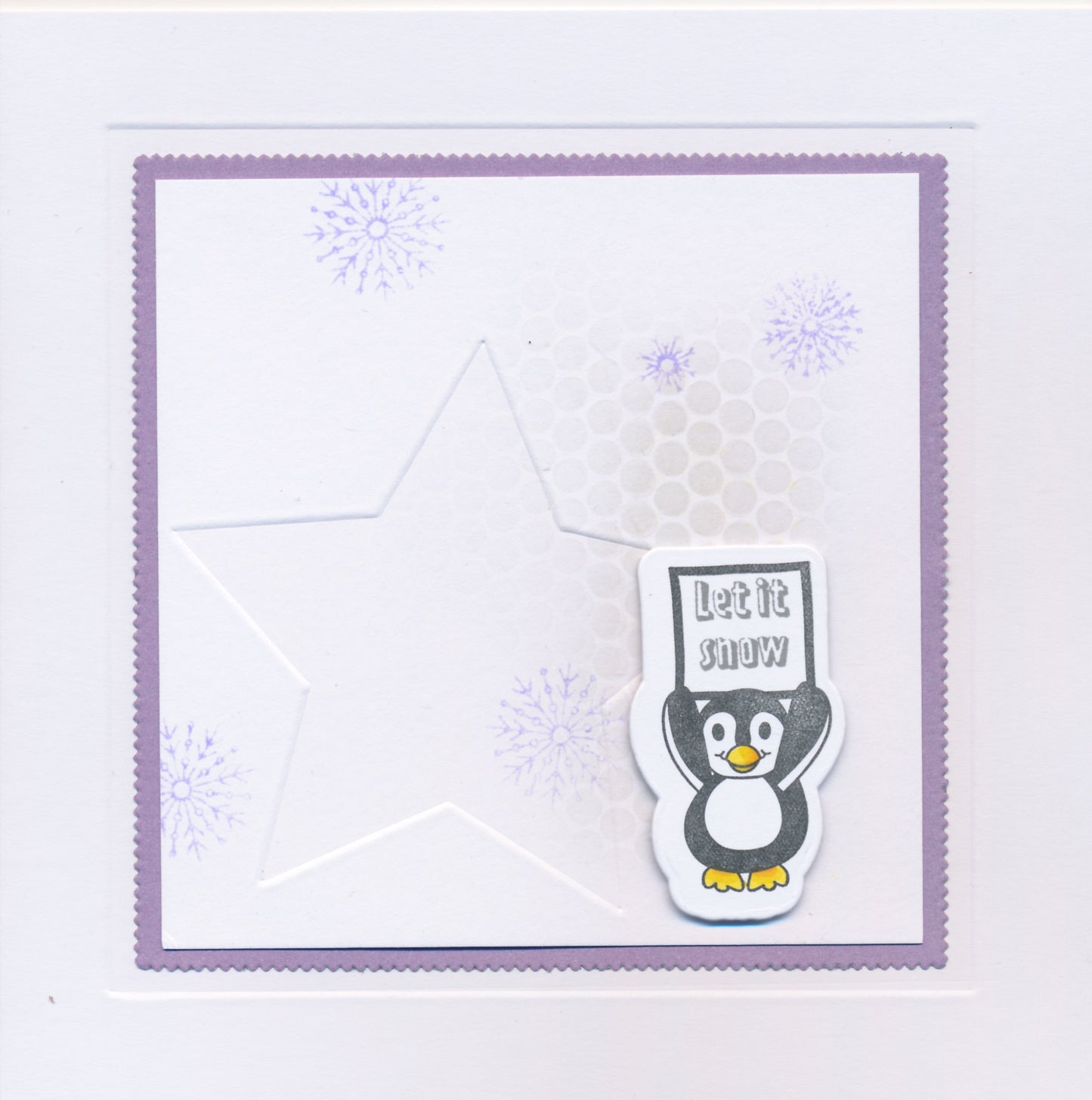 Penguin Letterbox Outline Die Set