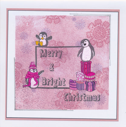 Penguins & Billboards A5 Stamp & Mask Set