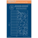 Peace Angel Tem-Plate A5 Groovi Plate with Instructions