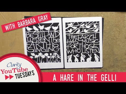 The Earth Has Music A5 Stencil