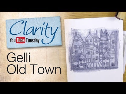 Town 7" x 7" Stencil