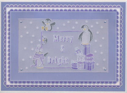 Penguins & Billboards A5 Groovi Plate