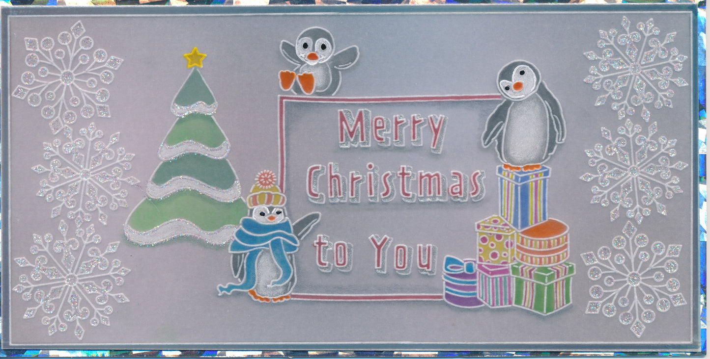 Penguins & Billboards A5 Groovi Plate