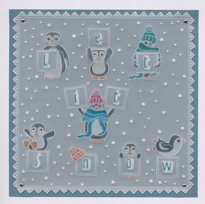 Penguins, Letterboxes, Billboards & ABC Stamp, Mask, Die & Groovi Complete Collection