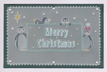 Penguins, Letterboxes, Billboards & ABC A5 Groovi Plate Trio