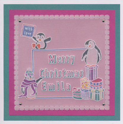 Penguins, Letterboxes, Billboards & ABC A5 Groovi Plate Trio