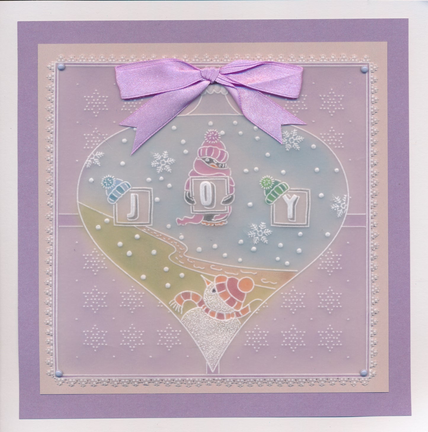 Penguins Letterbox ABC A5 Groovi Plate