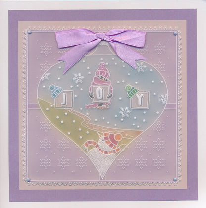 Penguins Letterbox ABC A5 Groovi Plate