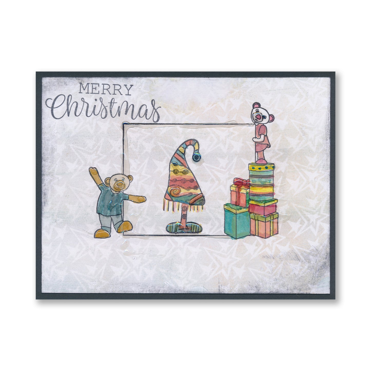 Sam's Christmas Tree A5 Stamp Set