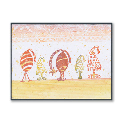 Sam's Christmas Tree A6 Stamp Set