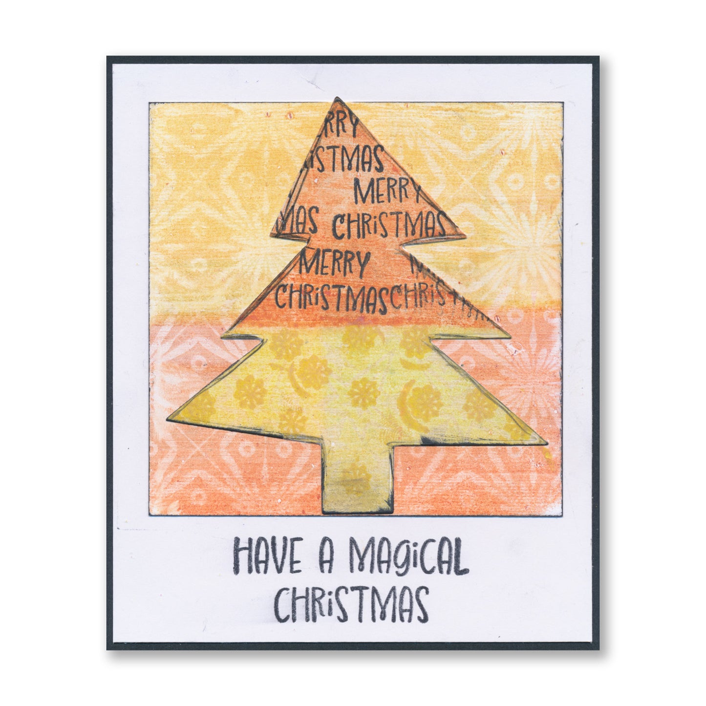 BOW-WOB 8" x 8" Collage Papers - Sam's Christmas Papers Set 1