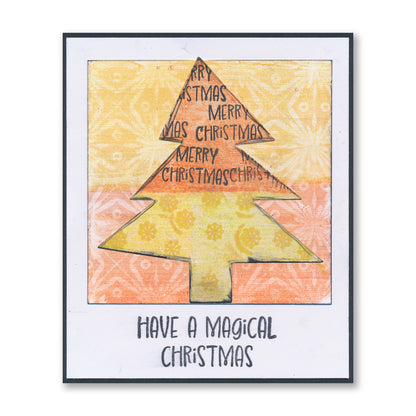 BOW-WOB 8" x 8" Collage Papers - Sam's Christmas Papers Set 1