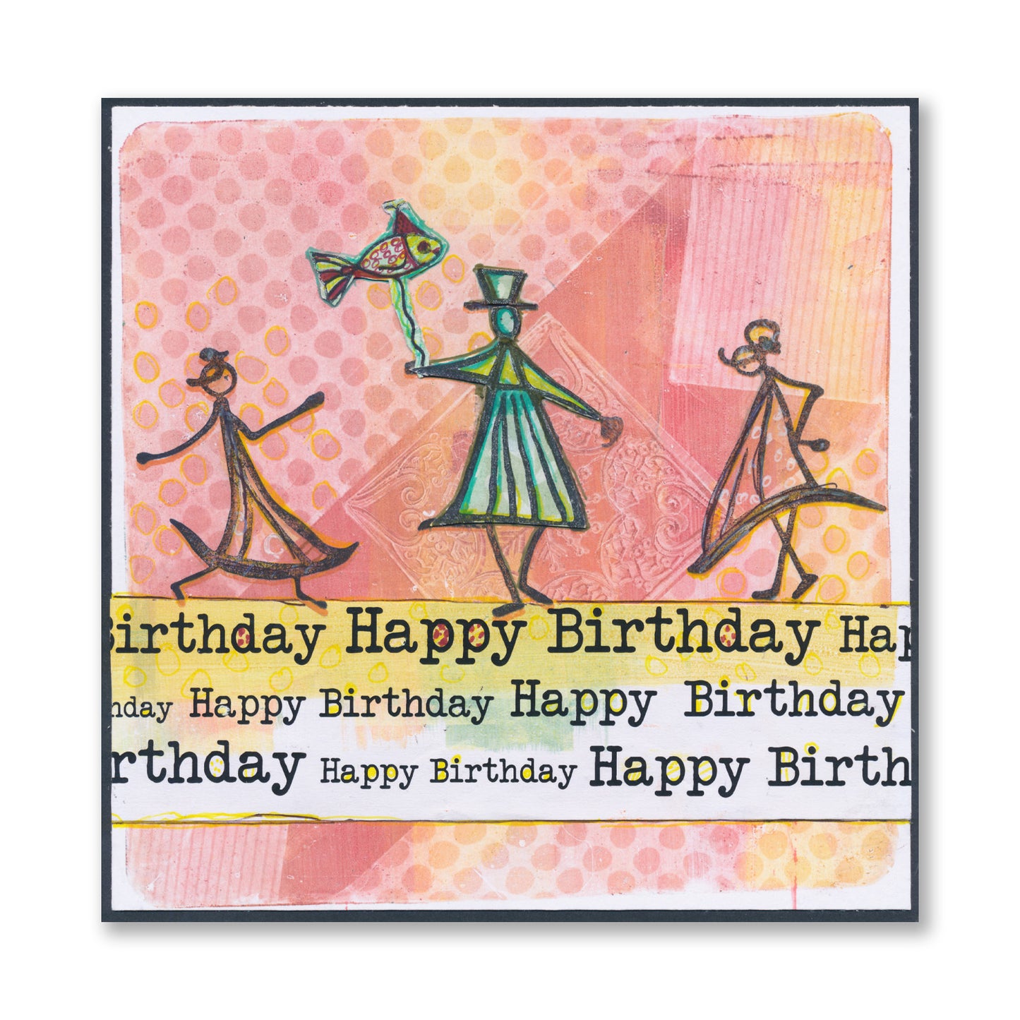 Barbara's Big SHAC People - Set 1 A5 Stamp Set