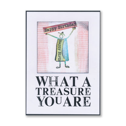 Barbara's Big SHAC People - Set 3 A5 Stamp Set