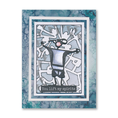 Barbara's Big SHAC People - Set 1 A5 Stamp Set