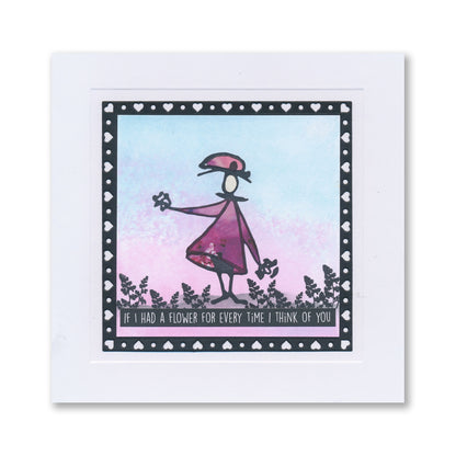 Barbara's Big SHAC People - Set 3 A5 Stamp Set