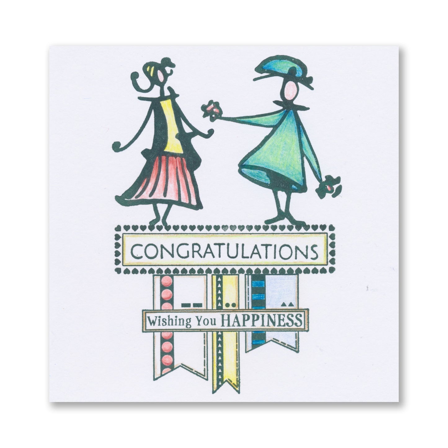 Barbara's Big SHAC People - Set 3 A5 Stamp Set