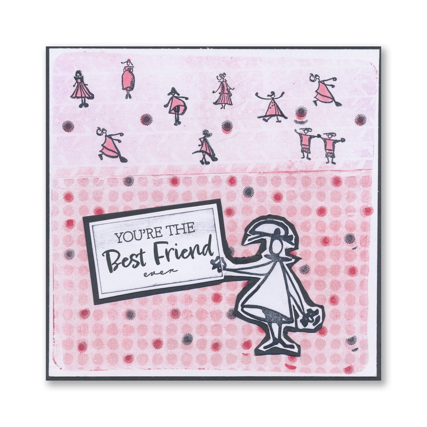 Barbara's Big SHAC People - Set 3 A5 Stamp Set