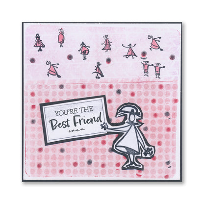 Barbara's Big SHAC People - Set 3 A5 Stamp Set