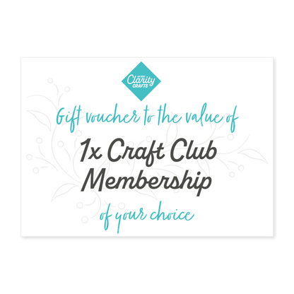 Gift Card for Subscription to 1 Craft Club