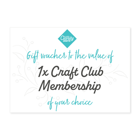 Gift Card for Subscription to 1 Craft Club