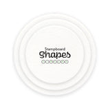 Clarity Stampboard Shapes - Circles - 60 pieces