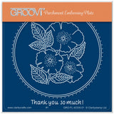 Thank You Dog Rose A6 Square Groovi Plate