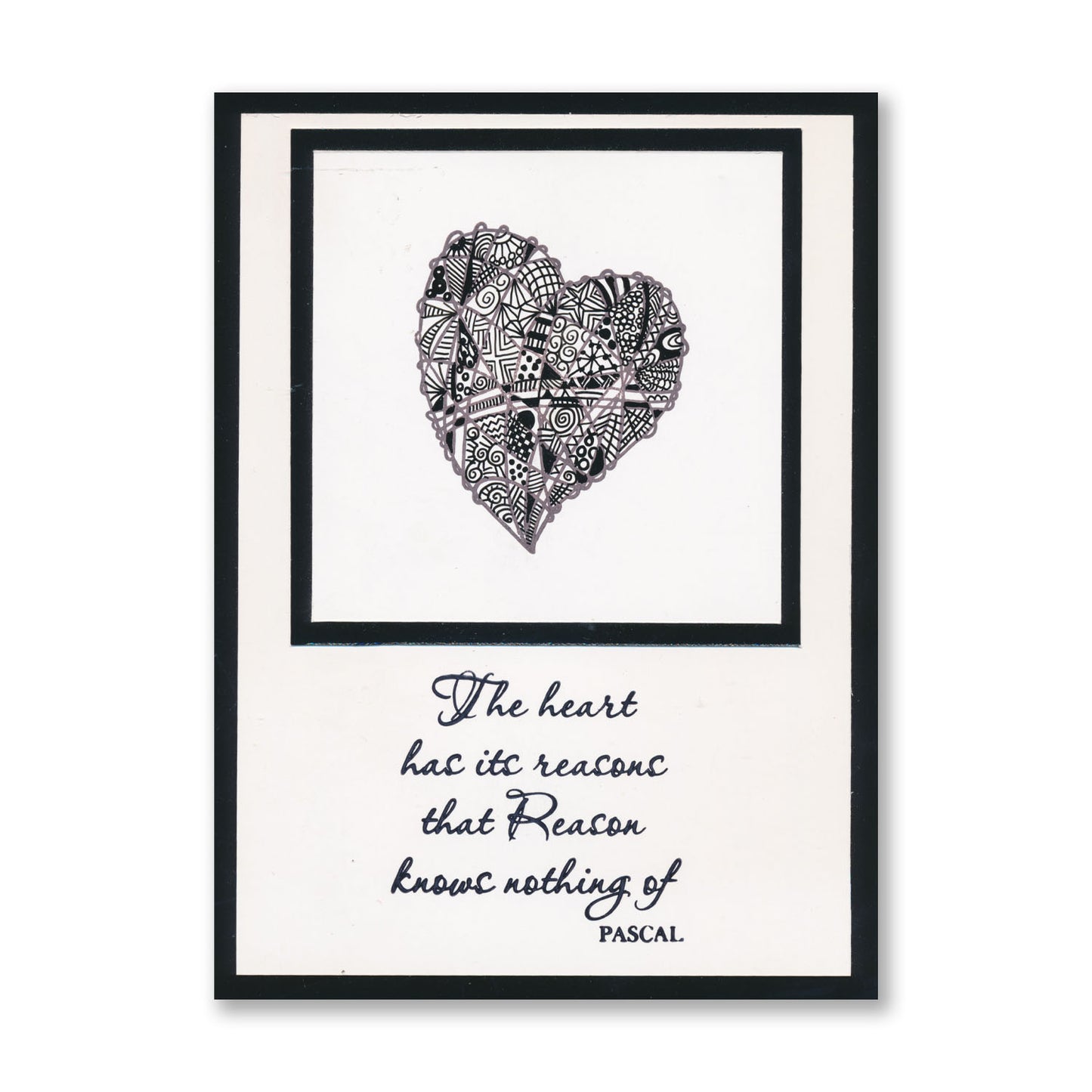 Wire Christmas Shapes A5 Square Stamp & Mask Set