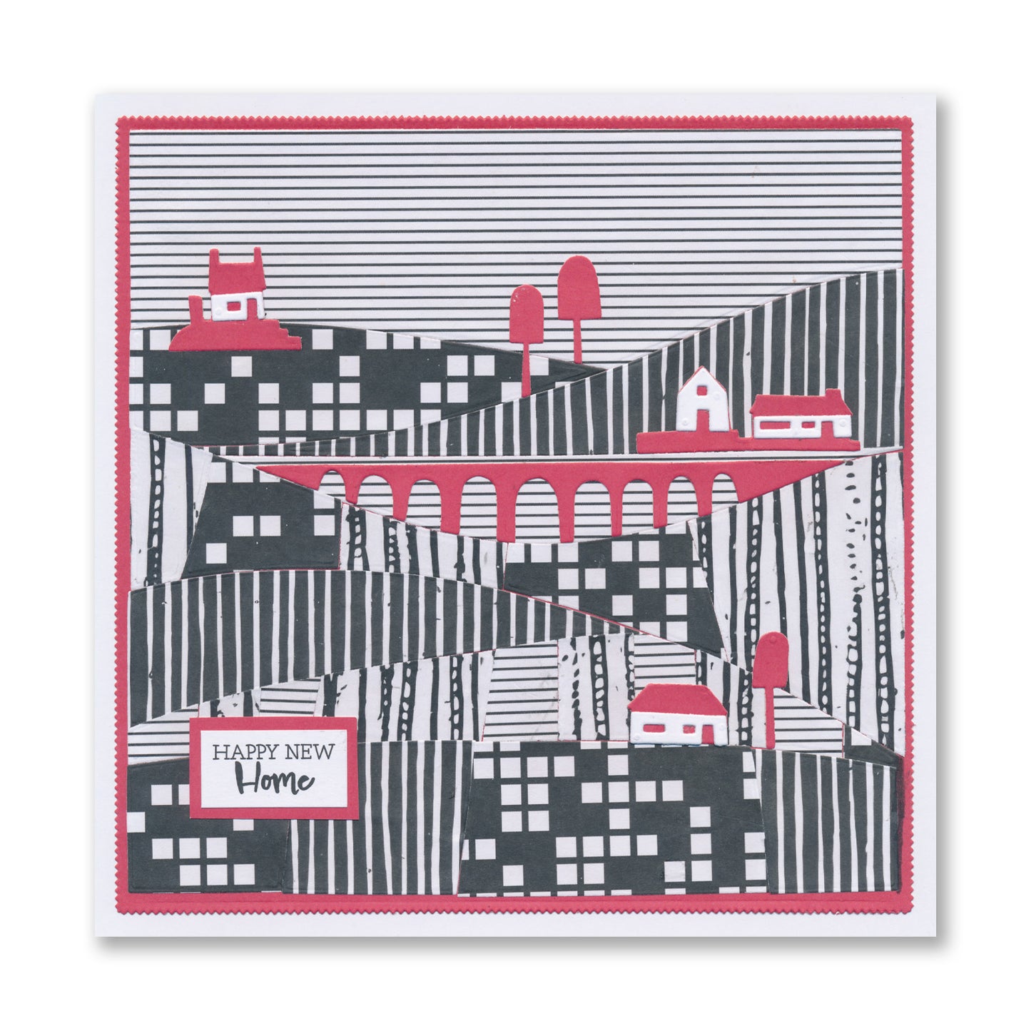 Countryside, Lighthouse & Viaduct Collage Die Collection