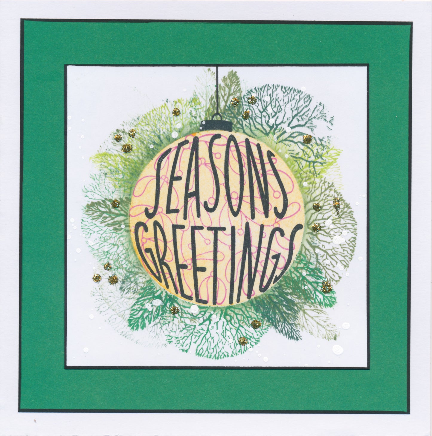 KISS by Clarity - Build a Bauble A5 Square Stamp Set