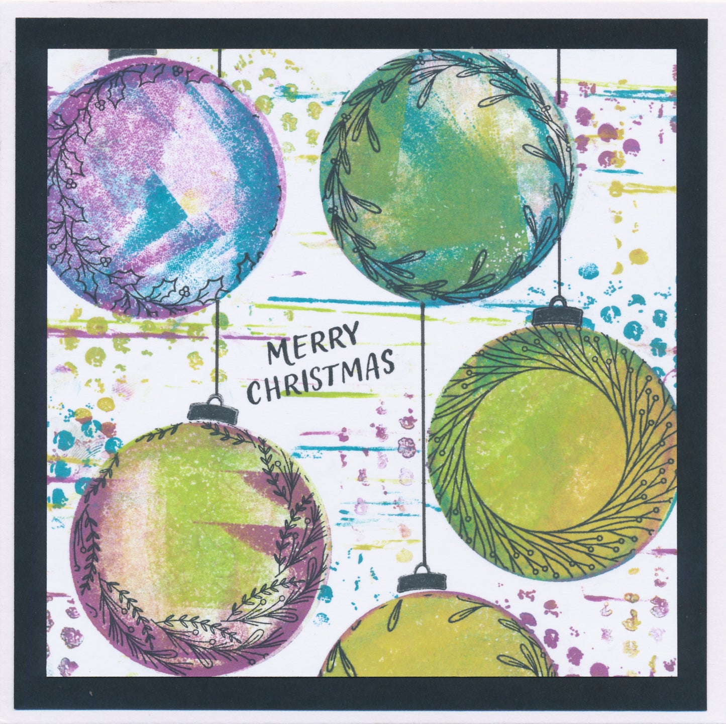 KISS by Clarity - Build a Bauble A5 Square & A6 Stamp Collection