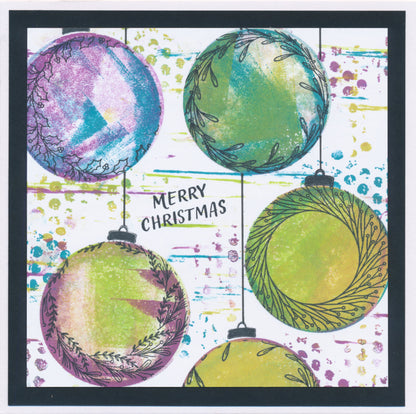 KISS by Clarity - Build a Bauble A5 Square & A6 Stamp Collection