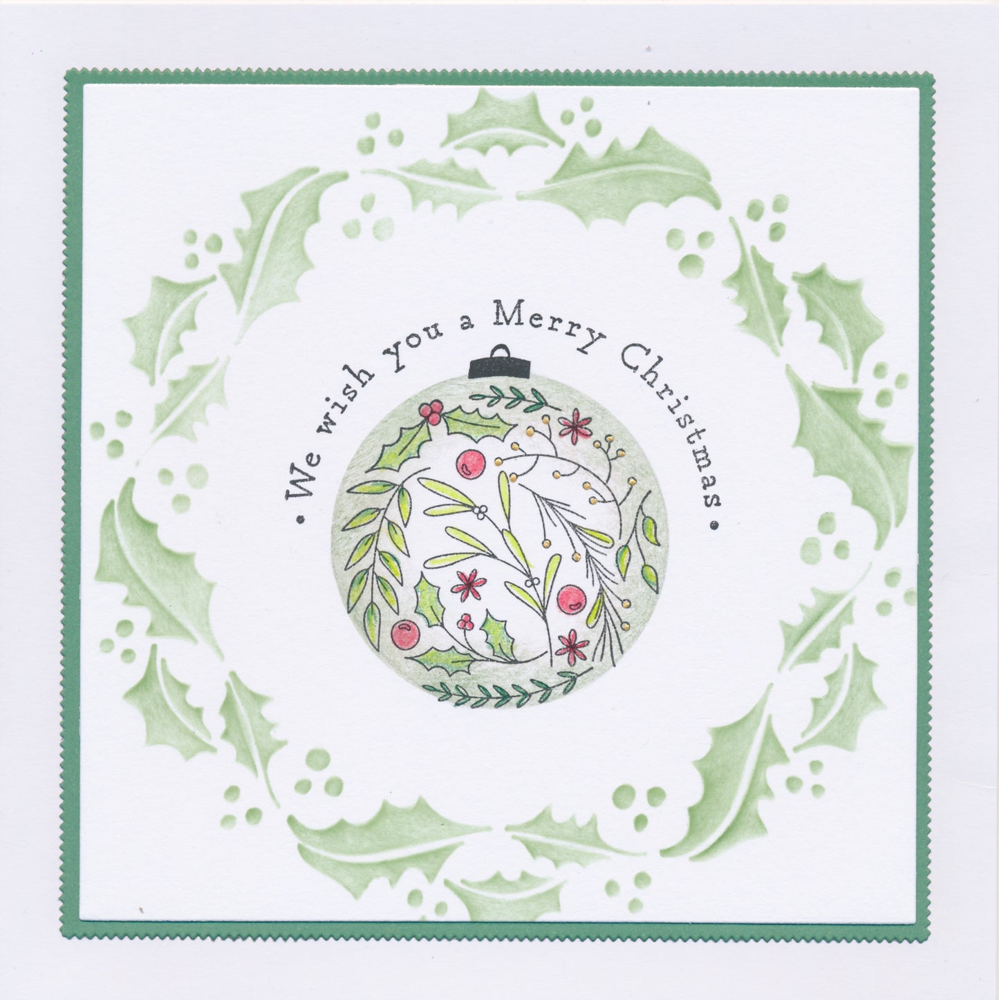 KISS by Clarity - Sentiment Rounds A6 Stamp Set