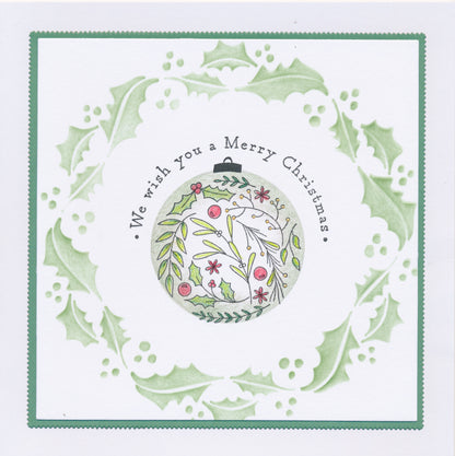 KISS by Clarity - Sentiment Rounds A6 Stamp Set