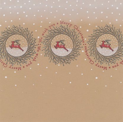 KISS by Clarity - Christmas Wreaths A5 Square Stamp Set