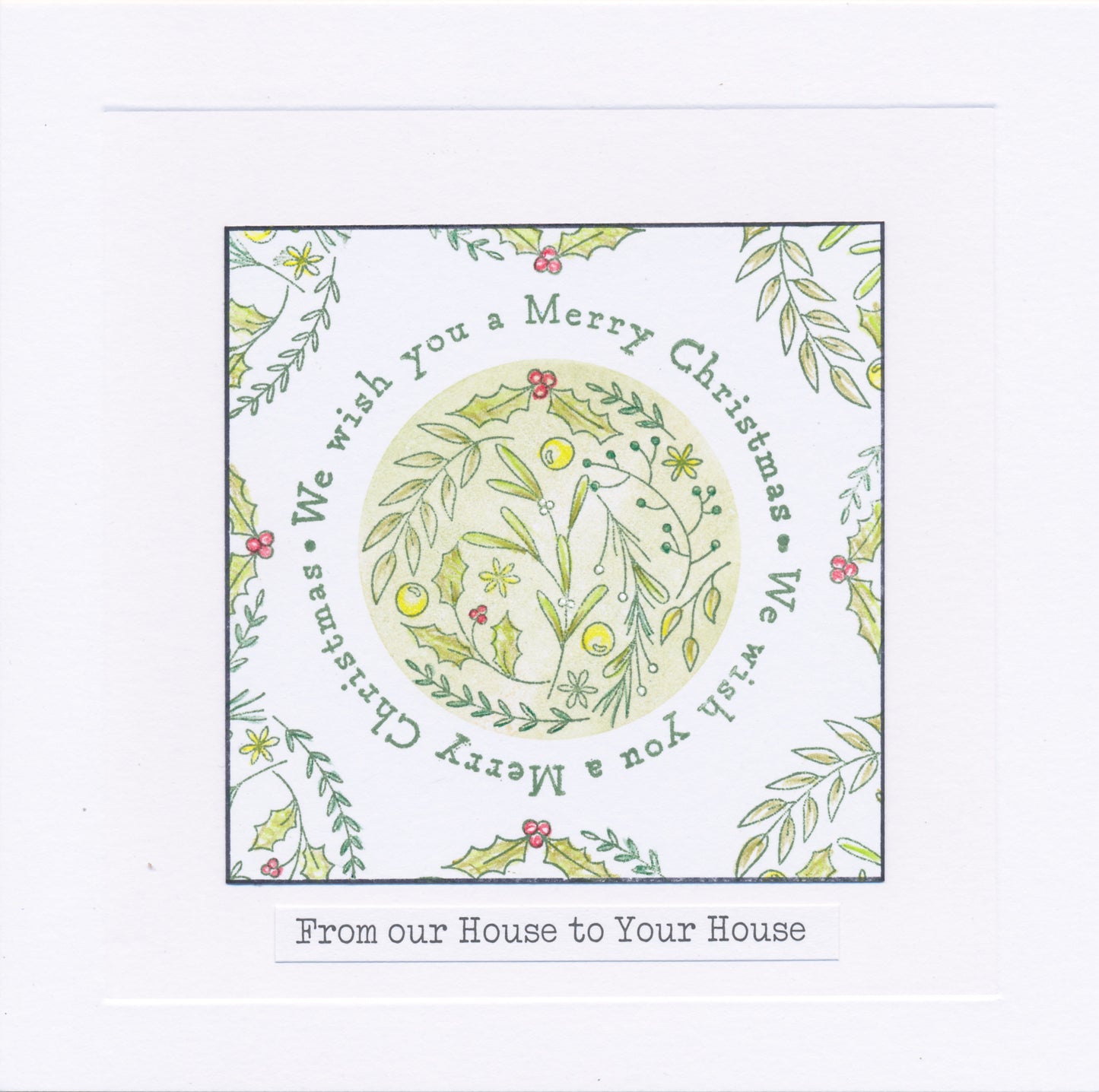 KISS by Clarity - Sentiment Rounds A6 Stamp Set