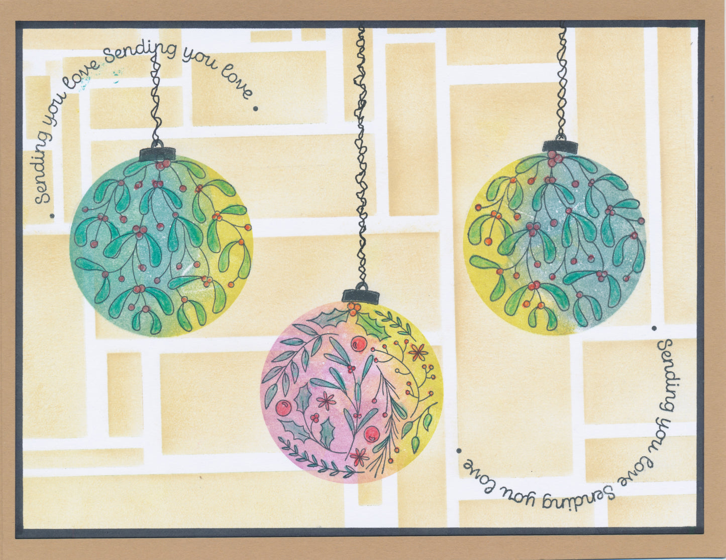 KISS by Clarity - Build a Bauble A5 Square & A6 Stamp Collection