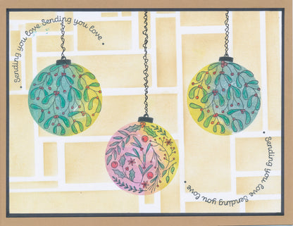 KISS by Clarity - Build a Bauble A5 Square Stamp Set