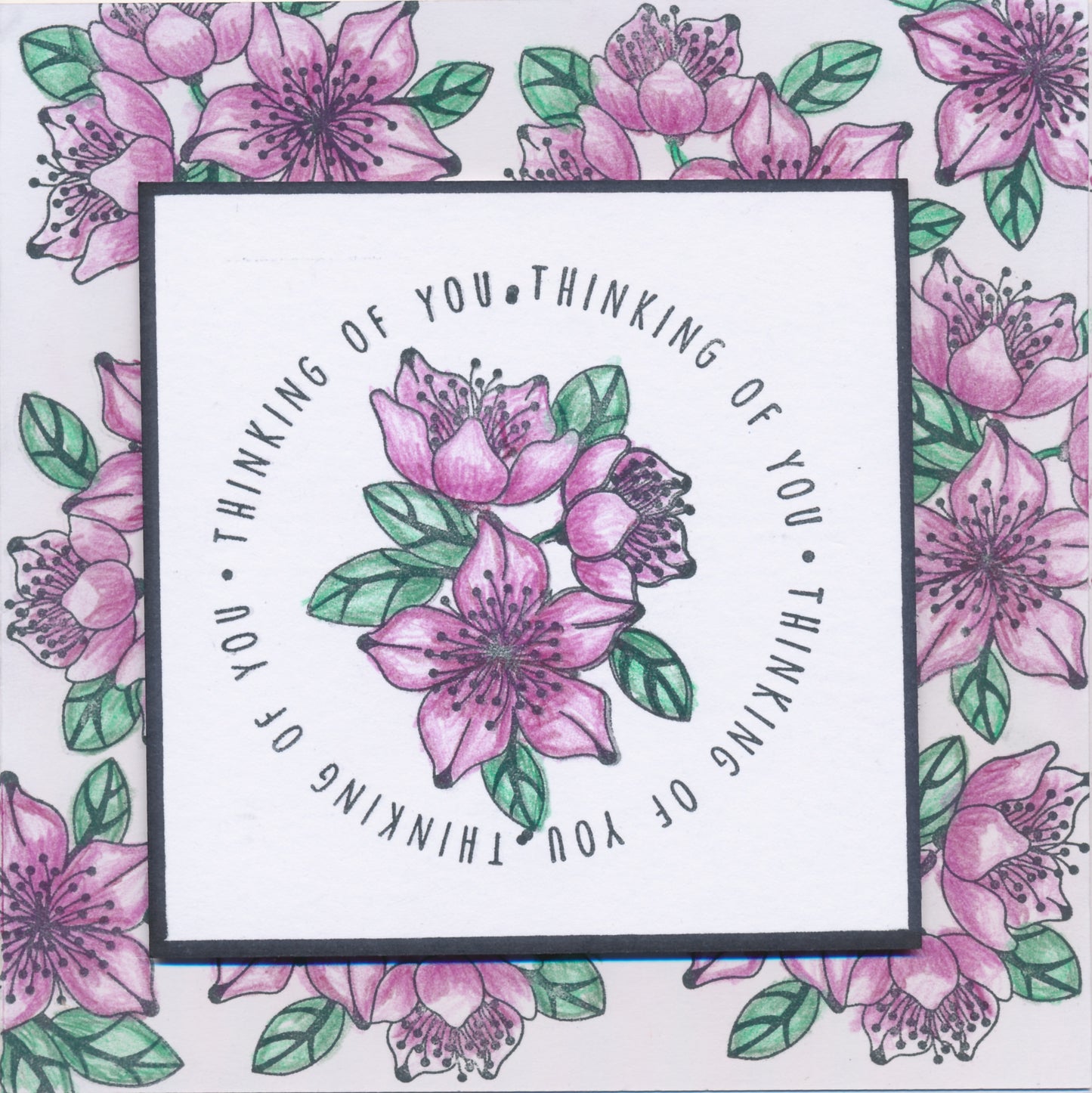 KISS by Clarity - Sentiment Rounds A6 Stamp Set