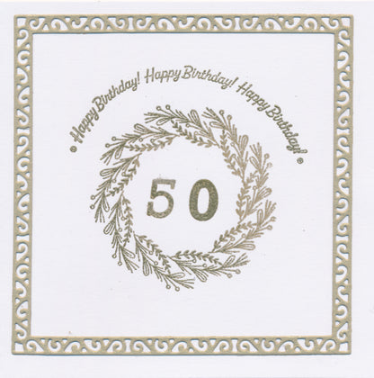 KISS by Clarity - Sentiment Rounds A6 Stamp Set